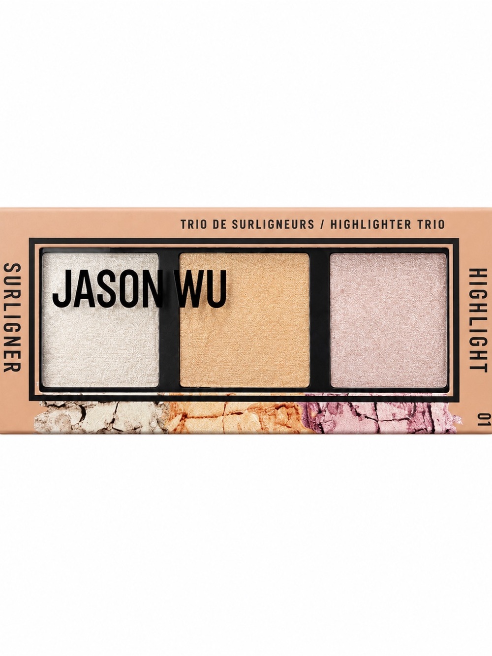 Jason Wu Illuminating Trio - Pearl White, Warm Gold & Soft Pink Highlighter